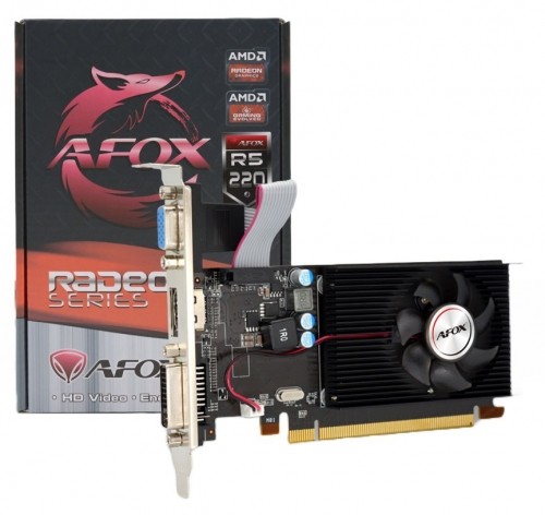 AFOX Radeon R5 220 1GB DDR3 LP AFR5220-1024D3L5 image 1