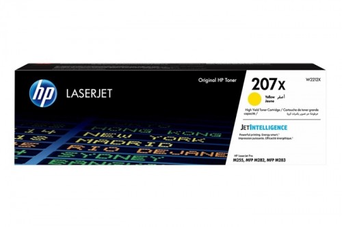 Original Toner Yellow HP Color LaserJet Pro M255, MFP M282, MFP M283, M283 (207X W2212X) image 1