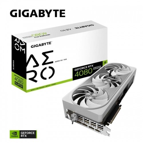 Gigabyte GeForce RTX 4080 SUPER 16GB Aero OC - 16GB GDDR6X, 1x HDMI, 3x DP image 1