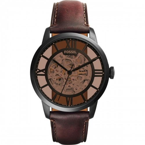 Vīriešu Pulkstenis Fossil TOWNSMAN AUTOMATIC Brūns (Ø 44 mm) image 1