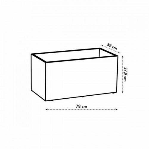 Банка Elho 79 x 35 x 39 cm Пластик современный image 1