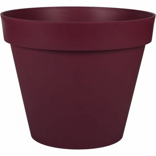 Plant pot EDA Ø 41 cm Dark Red Plastic Circular Modern image 1