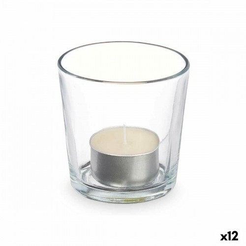 Acorde Ароматизированная свеча 7 x 7 x 7 cm (12 штук) Стакан Ваниль image 1