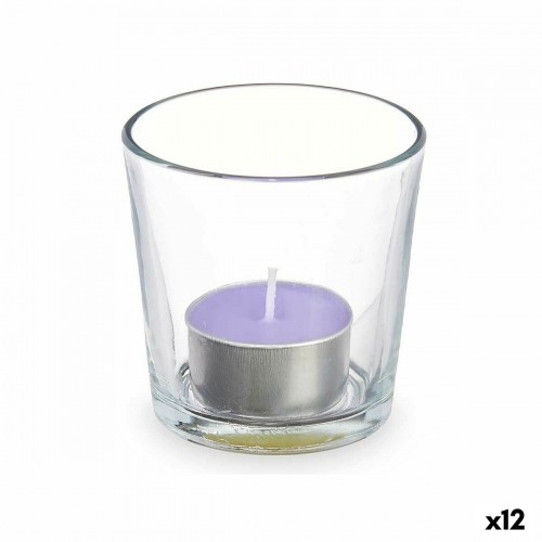 Acorde Ароматизированная свеча 7 x 7 x 7 cm (12 штук) Стакан Лаванда image 1