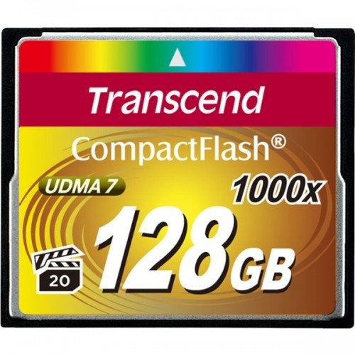 Transcend CompactFlash 1000 128 GB, Speicherkarte image 1