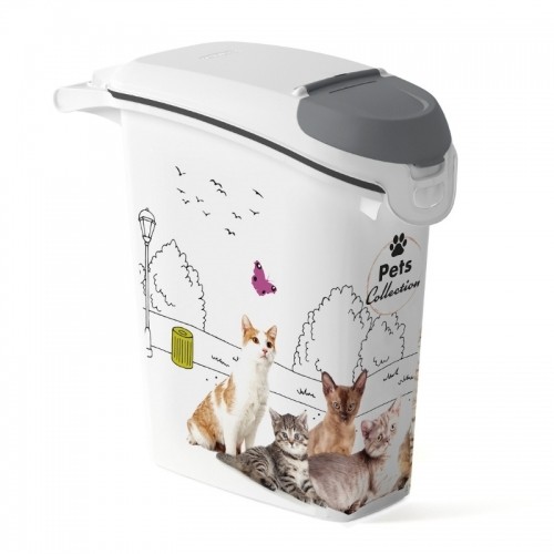 Curver Trauks barības uzglabāšanai Pets Life Dogs 10kg 23L 23,2x49,7x50,3cm kaķis image 1