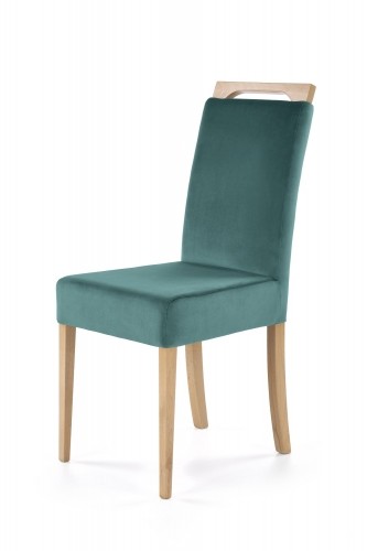 Halmar CLARION chair, color: honey oak / MONOLITH 37 image 1