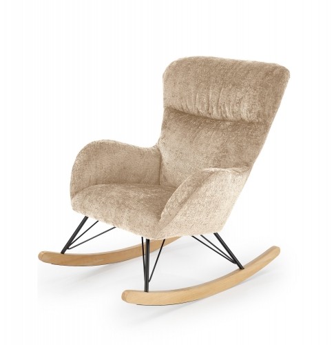 Halmar CASTRO leisure chair color: beige image 1