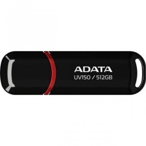 ADATA   MEMORY DRIVE FLASH USB3 512GB/BLACK AUV150-512G-RBK image 1