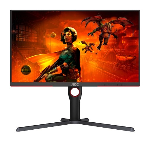 AOC Gaming U27G3X - 27 Zoll UHD Monitor, 160 Hz, FreeSync Pre., G-Sync comp., HDR400 (3840x2160), 1ms GtG, HDMI 2.1, DisplayPort) schwarz-rot image 1