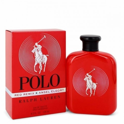 Men's Perfume Ralph Lauren EDT Polo Red Remix & Ansel Elgort 125 ml image 1