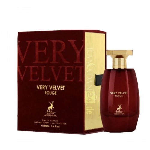 Women's Perfume Maison Alhambra EDP Very Velvet Rouge 100 ml image 1