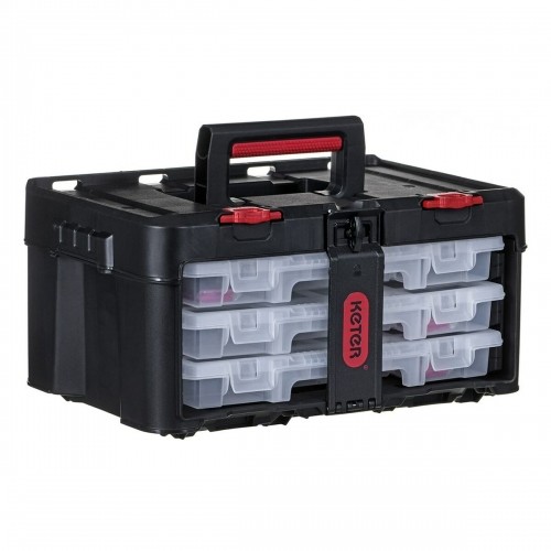 Toolbox Keter Stack'N'Roll Polycarbonate 48,1 x 23,3 x 33,2 cm image 1