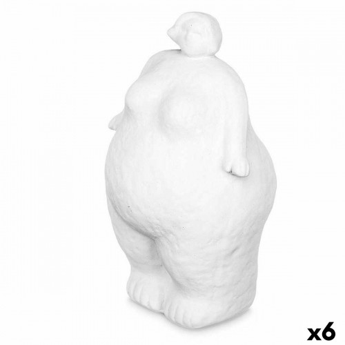 Gift Decor Декоративная фигура Белый Dolomite 14 x 25 x 11 cm (6 штук) Женщина постоянный image 1
