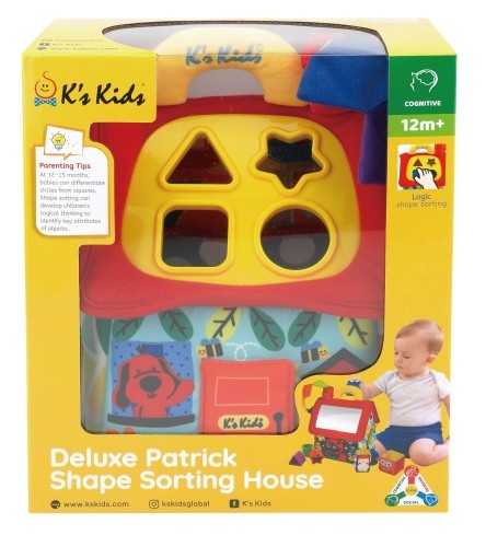 K´s Kids KSKIDS Развивающая игрушка, мягкий сортер image 1