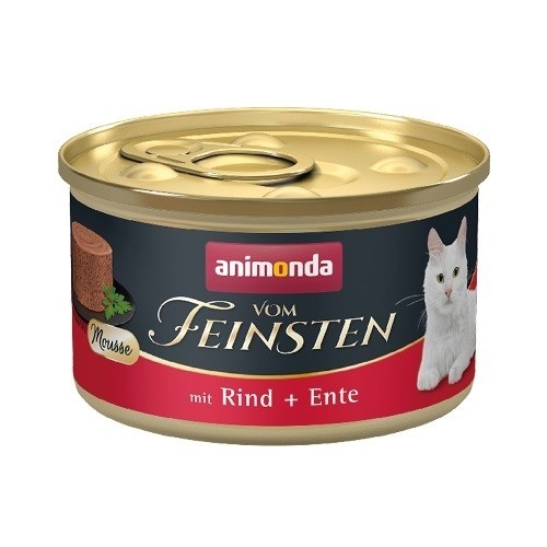 ANIMONDA Vom Feinsten Musa Beef and Duck - wet cat food - 85 g image 1