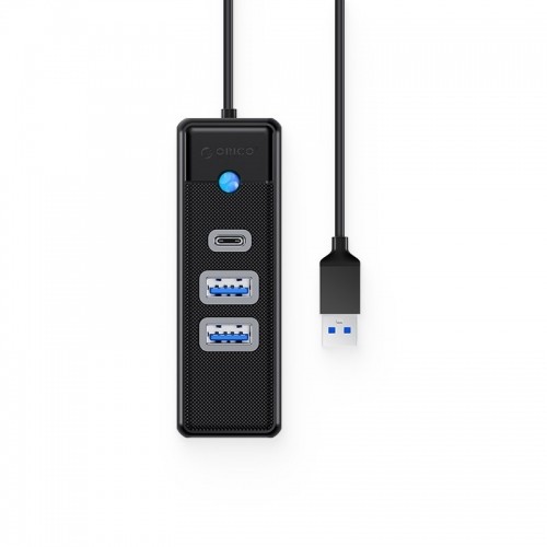 ORICO HUB USB-A, 2x USB-A (2x3.1), USB-C, 5 GBPS, PWC2U-U3-015-BK-EP image 1