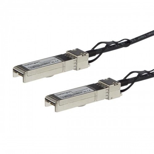 Жесткий сетевой кабель UTP кат. 6 Startech SFP10GPC1M Чёрный 1 m image 1