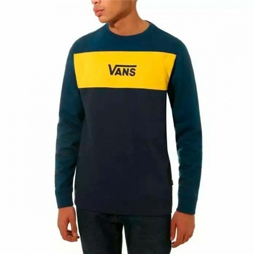 Men’s Sweatshirt without Hood Vans Retro Active  Gibraltar Navy Blue image 1