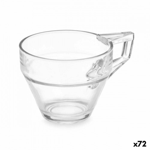 Vivalto Чашка Caurspīdīgs Stikls (72 Vienības) Kafija 200 ml image 1