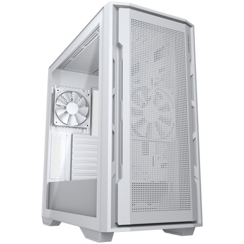 Cougar Gaming COUGAR | Uniface White| PC Case | Mid Tower / Mesh Front Panel / 2 x ARGB Fans / TG Left Panel image 1