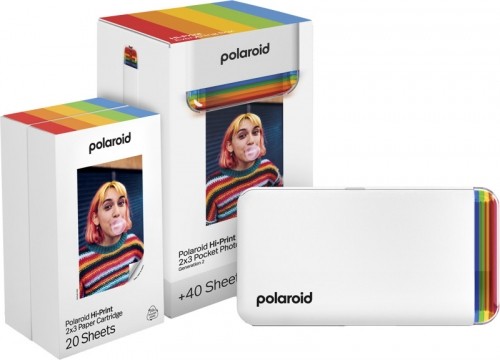 Polaroid принтер Hi-Print Gen2 E-box, белый image 1