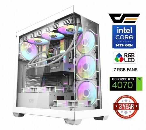 Mdata Gaming Core i7-14700F 32GB 512GB SSD RTX 4070 12GB NoOs image 1