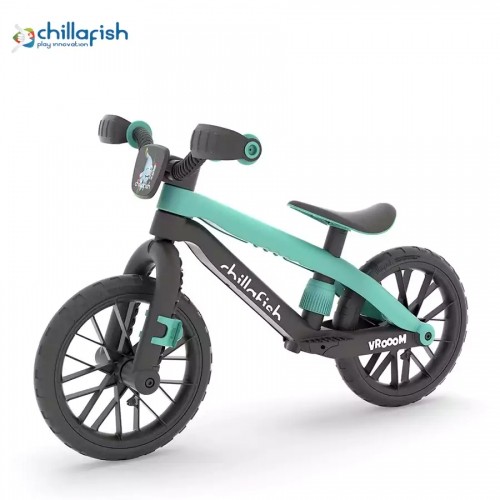 Chillafish BMXie Vroom līdzsvara velosipēds no 2 līdz 5 gadiem ar skaņu, piparmētru zaļš - CPMX05MIN image 1