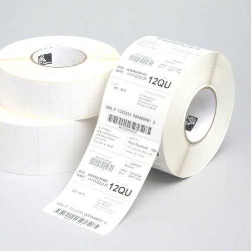 Roll of Labels Zebra 880026-203 102 x 203 mm White image 1