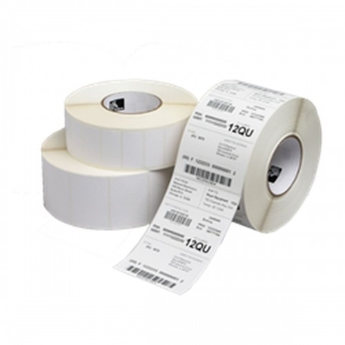 Roll of Labels Zebra 87604 102 x 102 mm White image 1