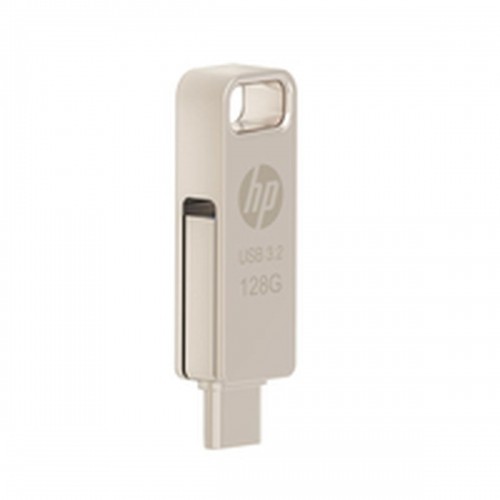 USB stick PNY HPFD206C-128 Silver 128 GB image 1