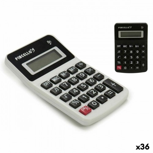 Calculator Plastic Solar Small (36 Units) image 1