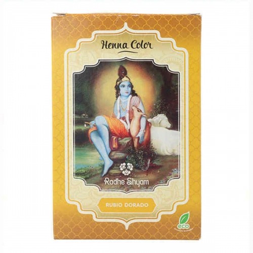 Полуперманентное окрашивание Henna Radhe Shyam Золотистый (100 g) image 1