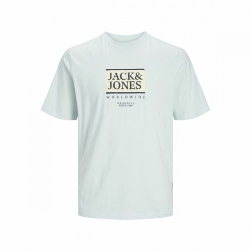 Футболка с коротким рукавом мужская Jack & Jones Lafayette Box Светло Синий image 1