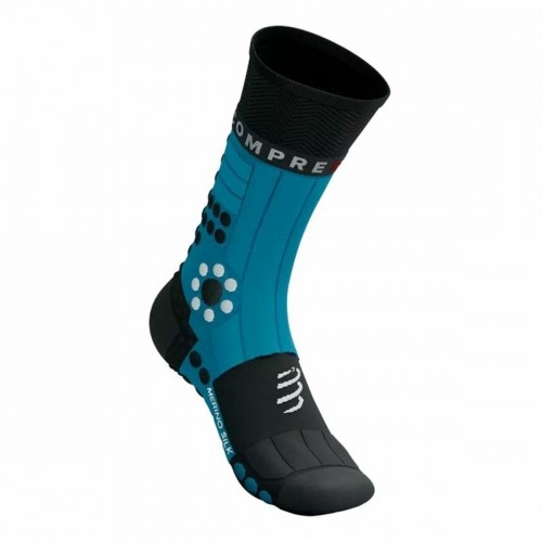 Sports Socks Compressport Pro Racing Black/Blue Black image 1