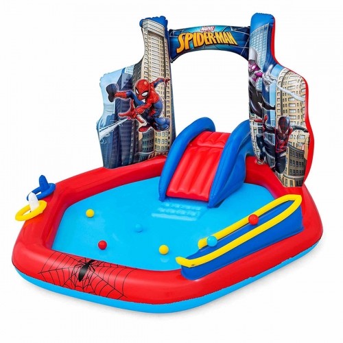 Children's pool Bestway Spiderman 211 x 206 x 127 cm Playground image 1