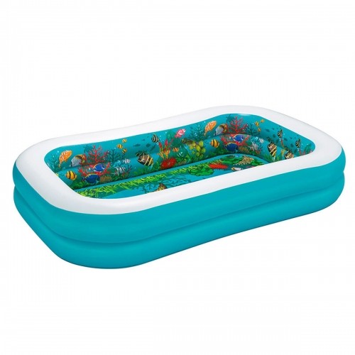 Inflatable Paddling Pool for Children Bestway 3D Multicolour 262 x 175 x 51 cm 2 persons image 1