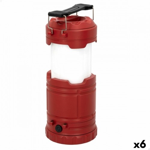 LED Lantern Aktive Red Camping (6 Units) image 1