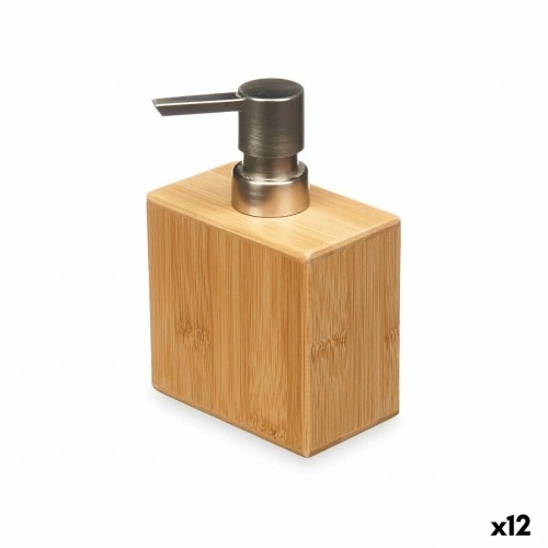 Berilo Дозатор мыла Серебристый Бамбук Пластик 9,7 x 15 x 5,8 cm (12 штук) image 1