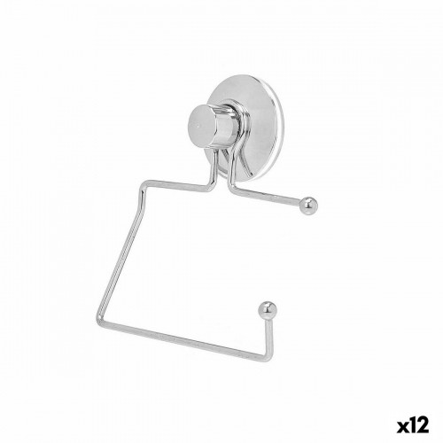 Toilet Roll Holder Steel ABS 12 x 14 x 3,5 cm (12 Units) image 1