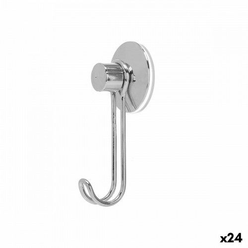 Hook for hanging up Steel ABS 6 x 13 x 4 cm (24 Units) image 1