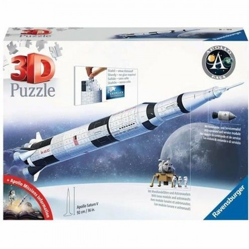 Puzzle Ravensburger Saturn V space rocket image 1