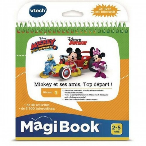 Bērnu interaktīvā grāmata Vtech MagiBook Francūzis Mickey Mouse image 1