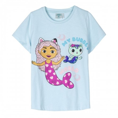 Krekls ar Īsām Piedurknēm Bērniem Gabby's Dollhouse Tirkīzs image 1