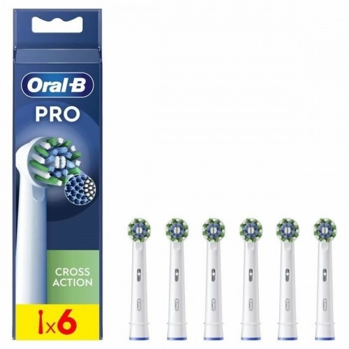 Replacement Head Oral-B 6 Units White image 1