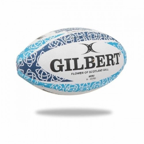 Мяч для регби Gilbert Mini Scotland Flower Белый image 1