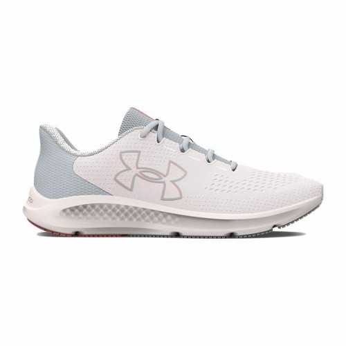 Running Shoes for Adults Under Armour Charged  White Grey image 1