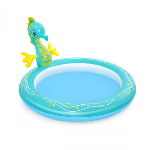 Inflatable Paddling Pool for Children Bestway Sea Horse 188 x 160 x 86 cm image 1
