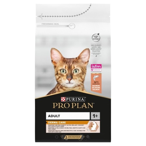 Purina Nestle PURINA Pro Plan Adult Derma Care - dry cat food - 10 kg image 1