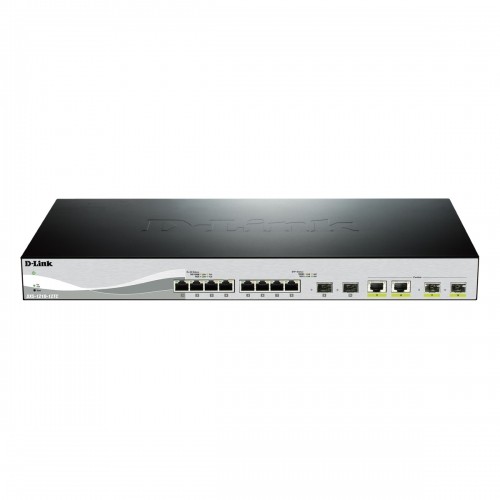 D-Link DXS-1210-12TC Smart Managed Switch 8x 10 Gbit/s Ethernet, 2x 10 Gbit/s SFP+, 2x 10GbE/SFP+ Combo image 1